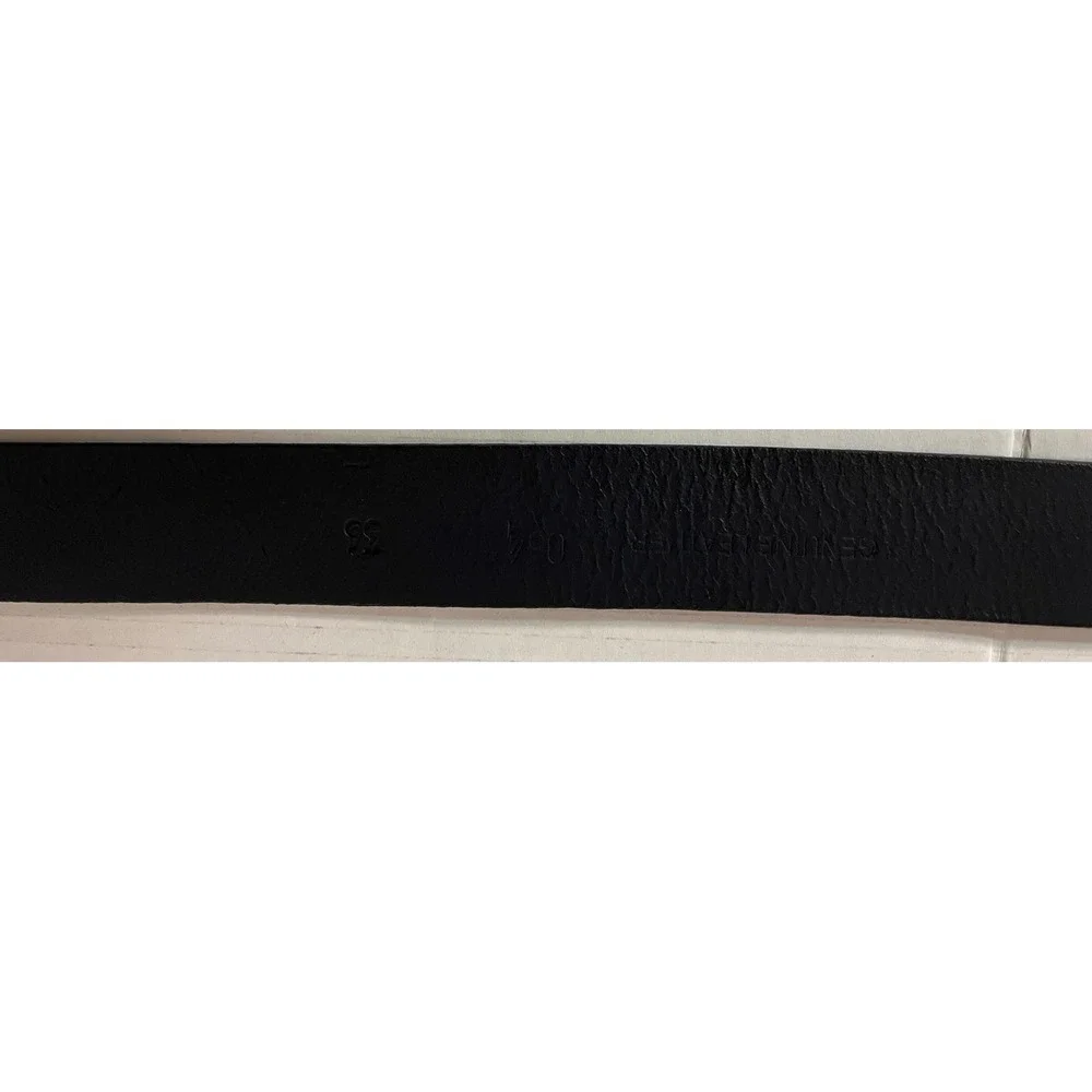 Jack Daniels Belt Mens 38 Black Leather Western Old No 7 Buckle‎